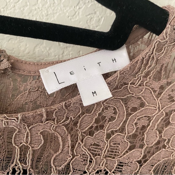 LEITH BEIGE LACE DRESS - Picture 2 of 13